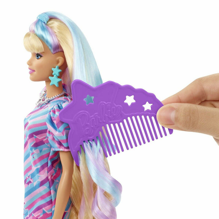 Păpușă bebeluș Barbie HCM88 9 Piese Plastic