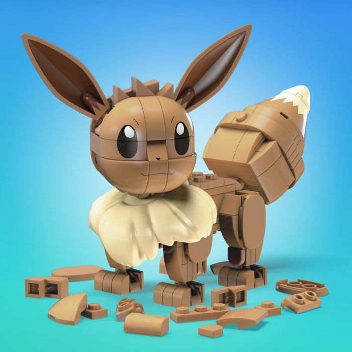 Figura îmbinată Mega Construx  Eevee Medium + 7 Ani 215 Piese