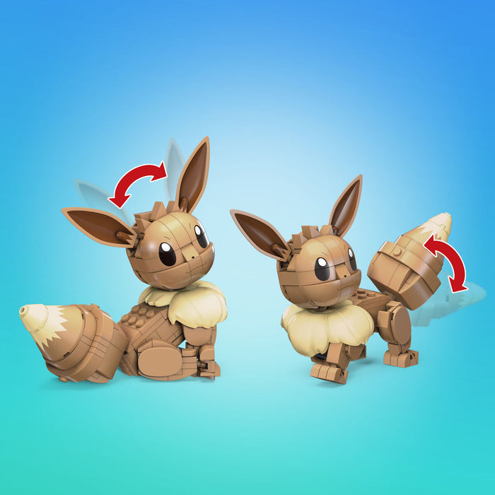 Figura îmbinată Mega Construx  Eevee Medium + 7 Ani 215 Piese