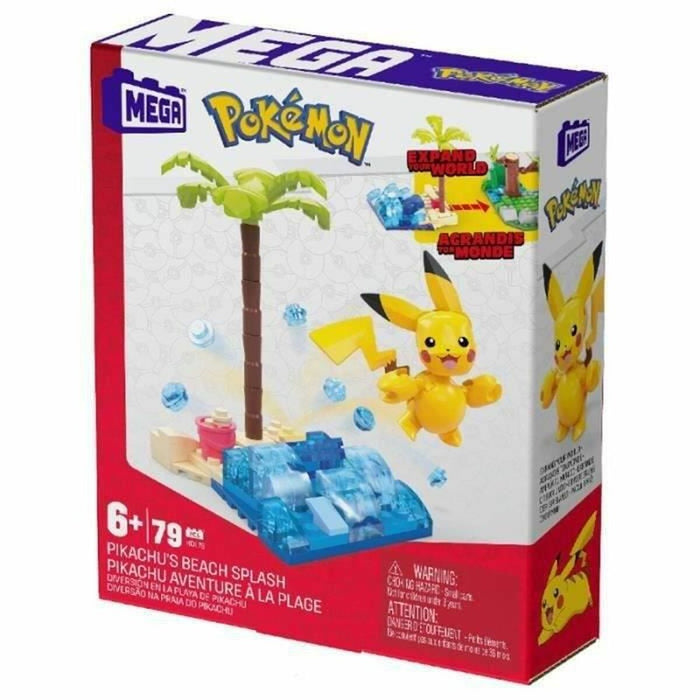 Playset Mattel Pokemon 80 Piese