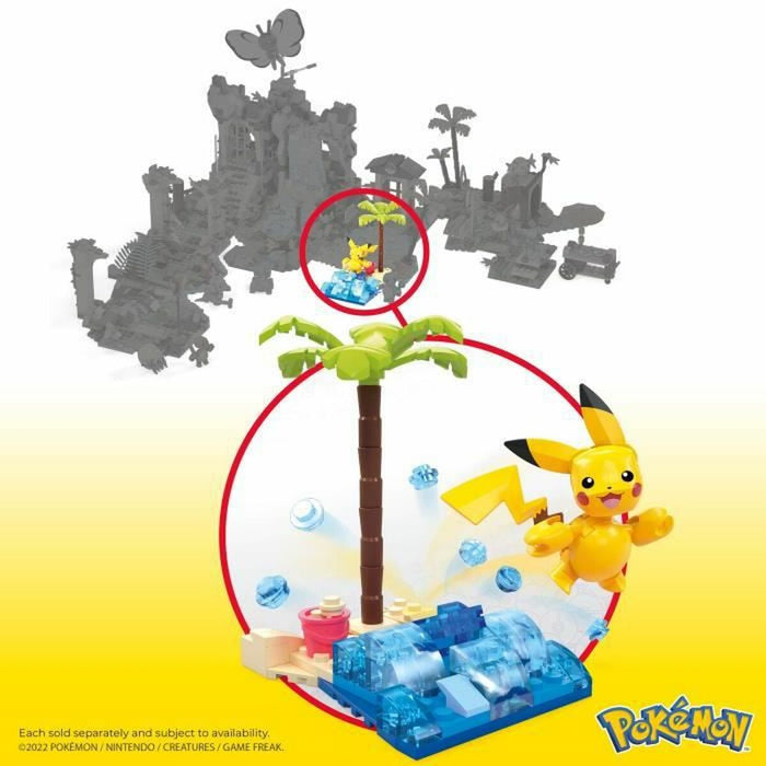 Playset Mattel Pokemon 80 Piese