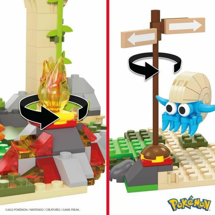 Playset Mega Construx The Forgotten Ruins + 7 Ani 464 Piese