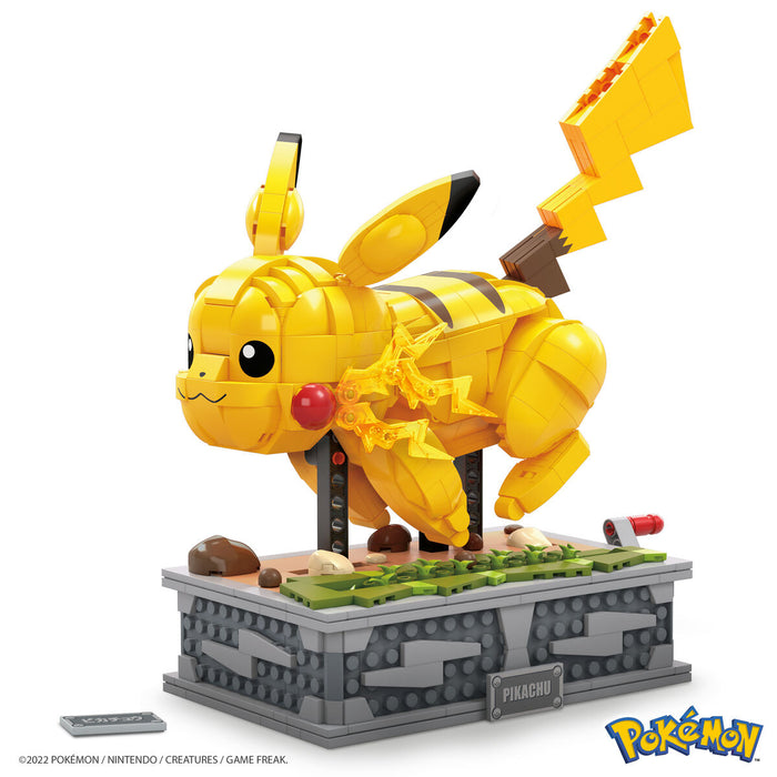 Kit de construcție Pokémon Mega Construx - Motion Pikachu 1095 Piese