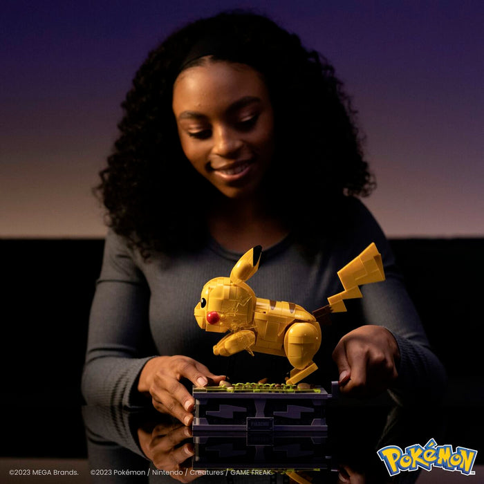 Kit de construcție Pokémon Mega Construx - Motion Pikachu 1095 Piese