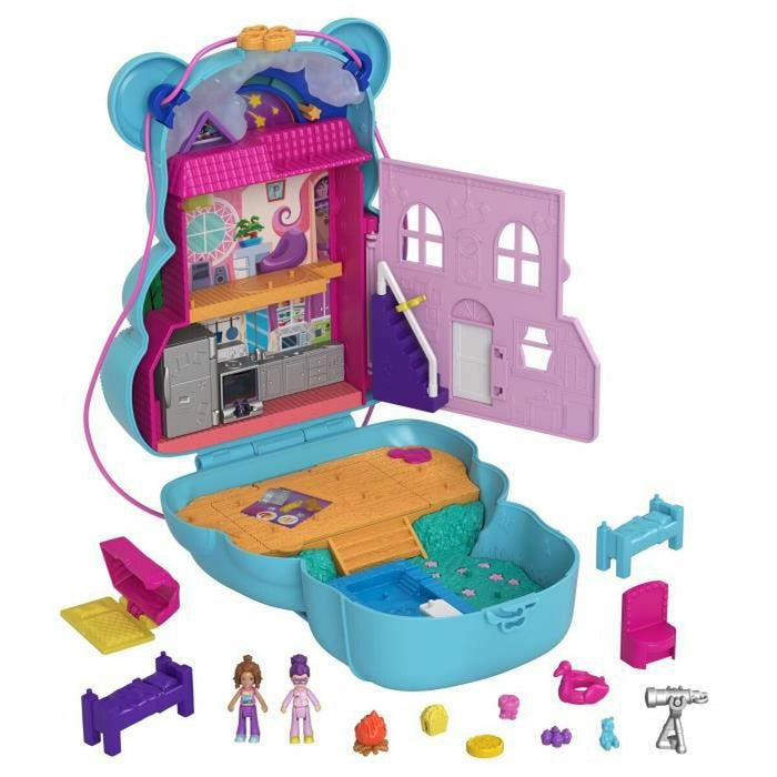Playset Polly Pocket Surprise Bear Bag Geantă Urs + 4 Ani