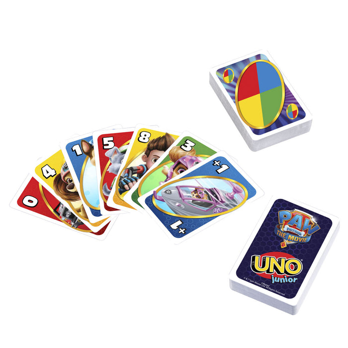 Jocuri de cărți Mattel UNO Junior The Paw Patrol