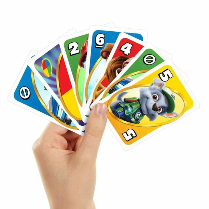 Jocuri de cărți Mattel UNO Junior The Paw Patrol
