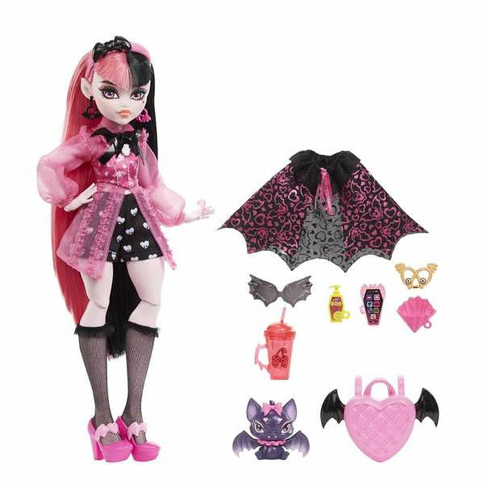 Păpușă Monster High Draculaura Articulată