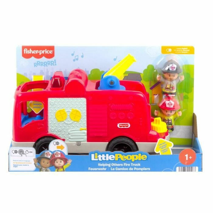 Set de Jucării cu Vehicule Fisher Price Camion de Pompieri