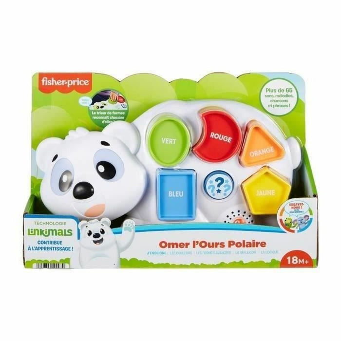 Animal de Companie Interactiv Fisher Price OMER THE POLAR BEAR (FR)