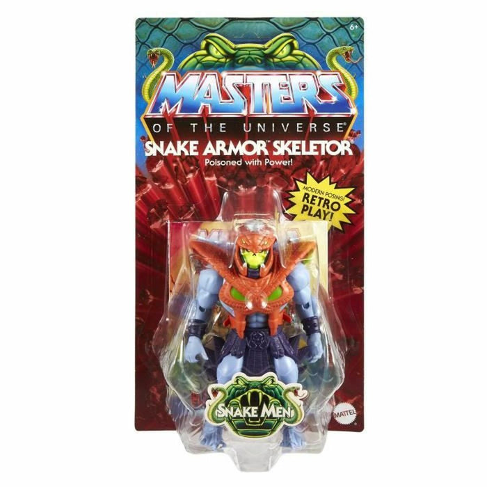 Figurine de Acțiune Mattel Origins Rise of the Snake Men