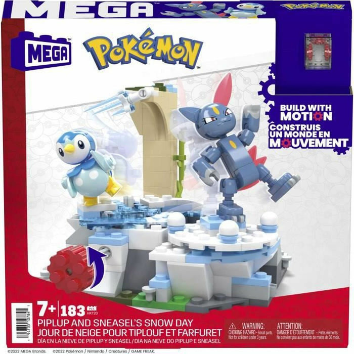Figurine de Acțiune Mega Construx Pokémon 183 Piese Playset