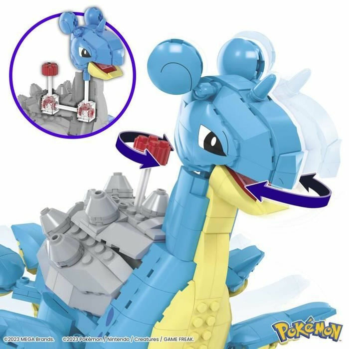 Kit de construcție Pokémon Mega Construx - Lapras 527 Piese