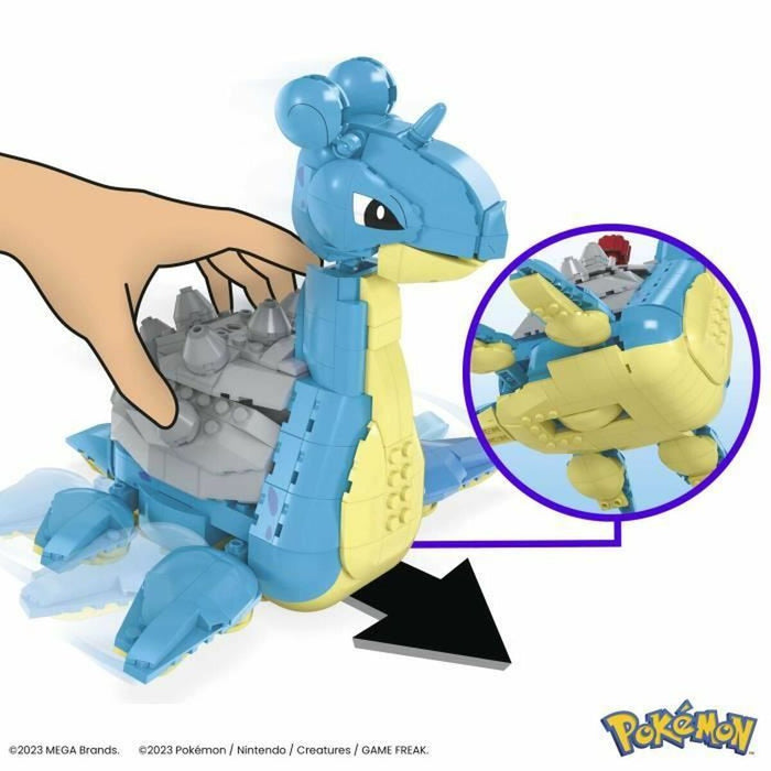 Kit de construcție Pokémon Mega Construx - Lapras 527 Piese