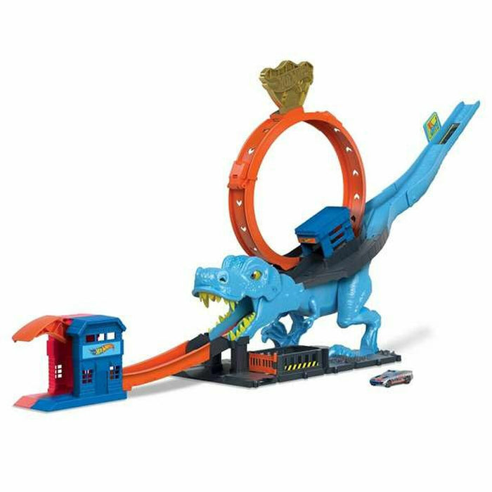 Camion Hot Wheels City T-Rex Chomp Down Multicolor