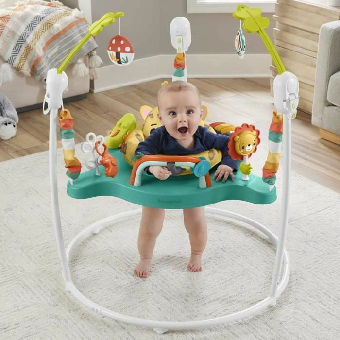 Centru de activităţi Fisher Price Jumperoo Leopard