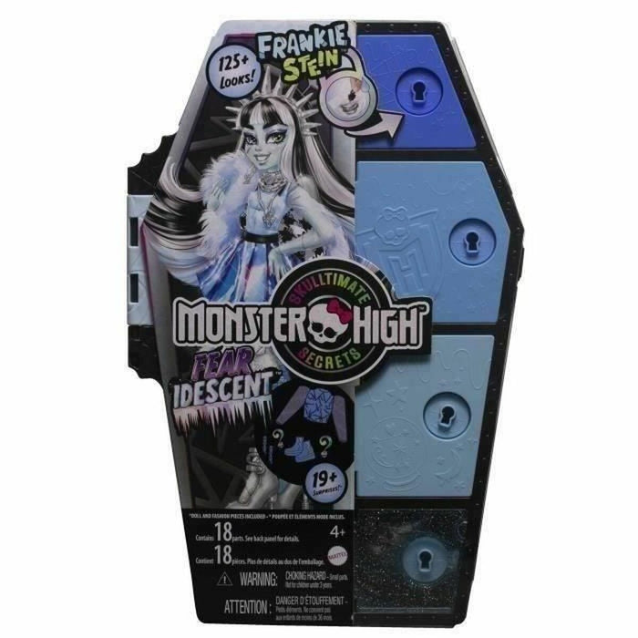 Păpușă bebeluș Monster High Frankie Stein's Secret Lockers Iridescent Look