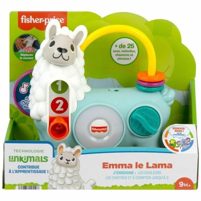 Animal de Companie Interactiv Fisher Price Emma Le Lama