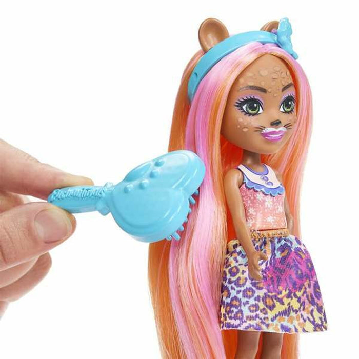 Păpușă Mattel Enchantimals Glam Party Ghepard 15 cm