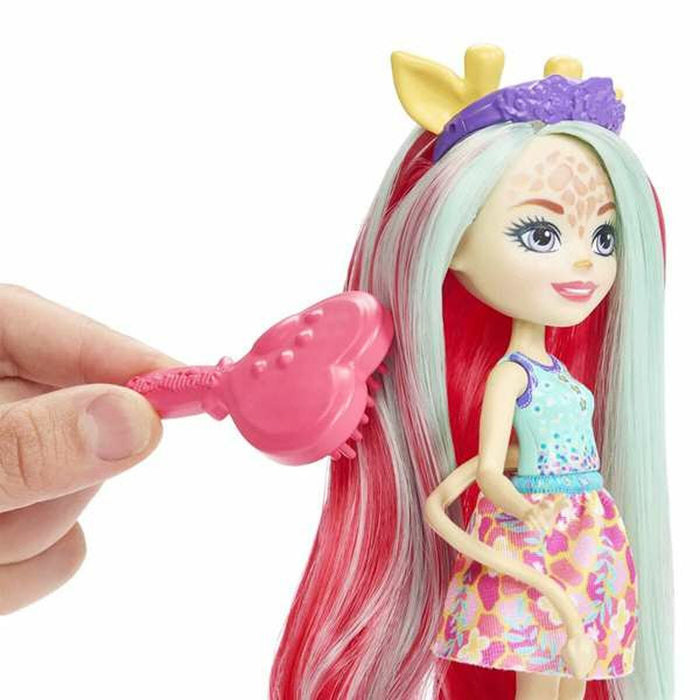 Păpușă Mattel Enchantimals Glam Party Girafă 15 cm