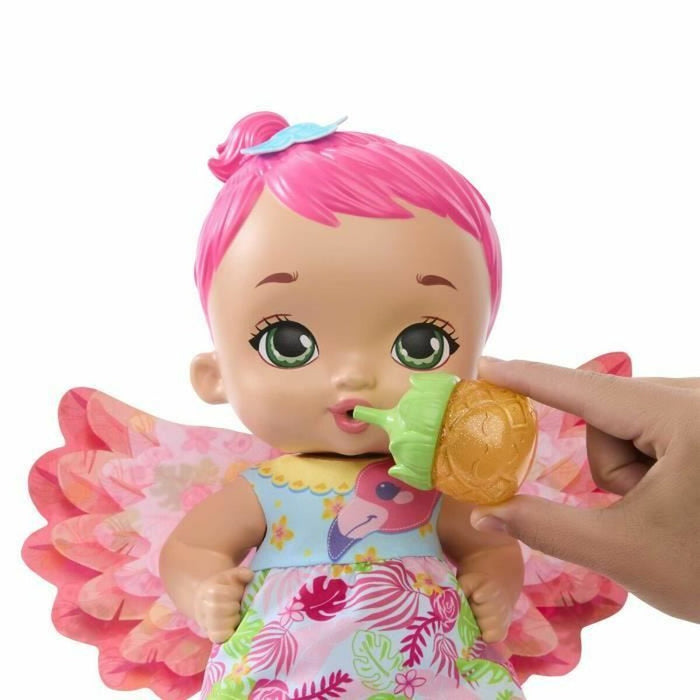 Păpușă bebeluș My Garden Baby - Flamingo