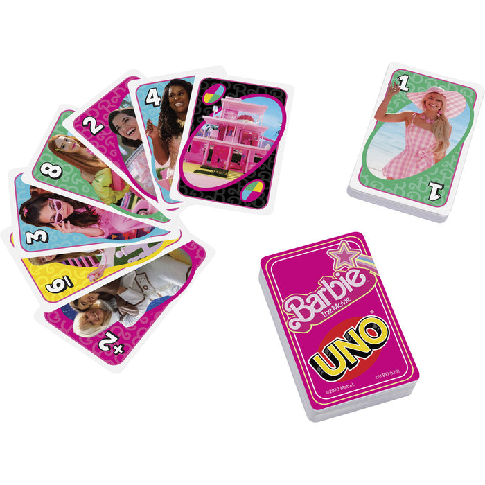 Joc de Masă Barbie UNO (Inglés, Alemán)