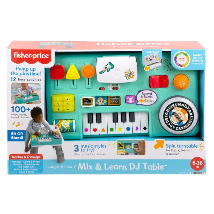 Centru de activităţi Fisher Price Mix & Learn DJ Table (FR)