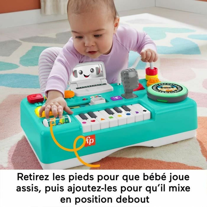 Centru de activităţi Fisher Price Mix & Learn DJ Table (FR)