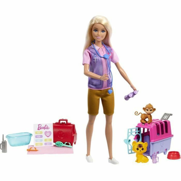 Păpușă Barbie SAUVETEUSE D'ANIMAUX
