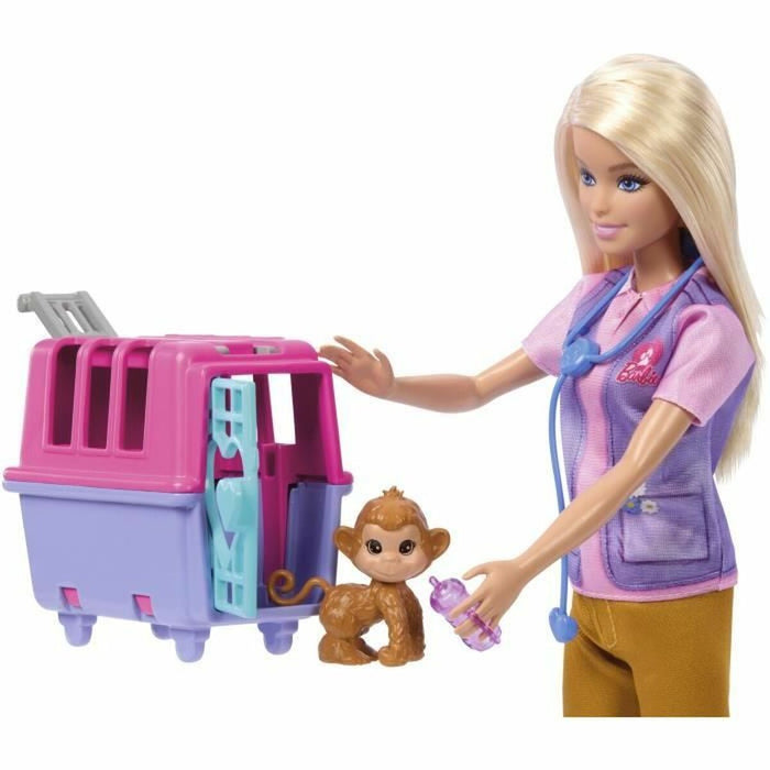 Păpușă Barbie SAUVETEUSE D'ANIMAUX