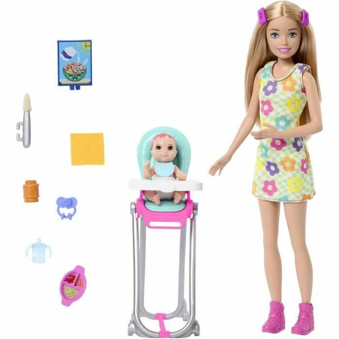 Păpușă Barbie BABYSITTER