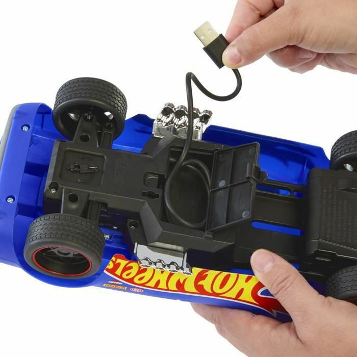 Mașină Radio Control Hot Wheels Albastru Multicolor 1:16