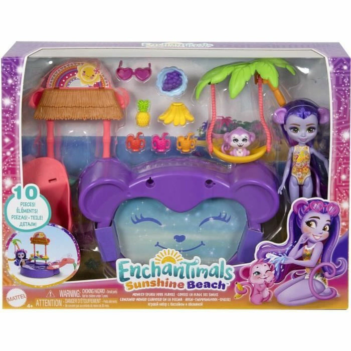 Păpușă Enchantimals PISCINE DES SINGES