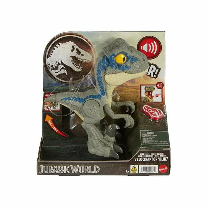 Dinozaur Mattel Velociraptor Blue