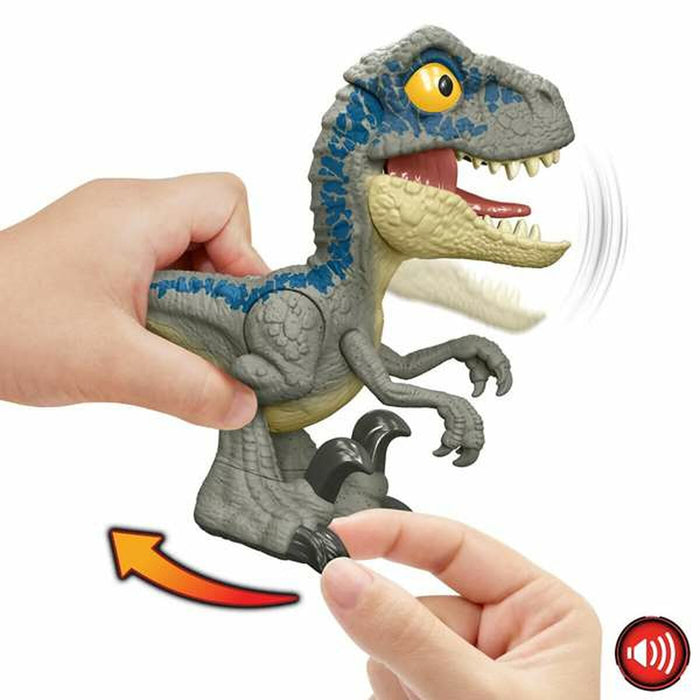 Dinozaur Mattel Velociraptor Blue