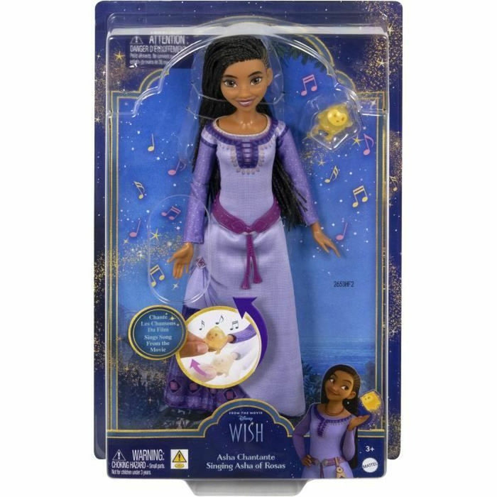 Păpușă Mattel ASHA CHANTANTE