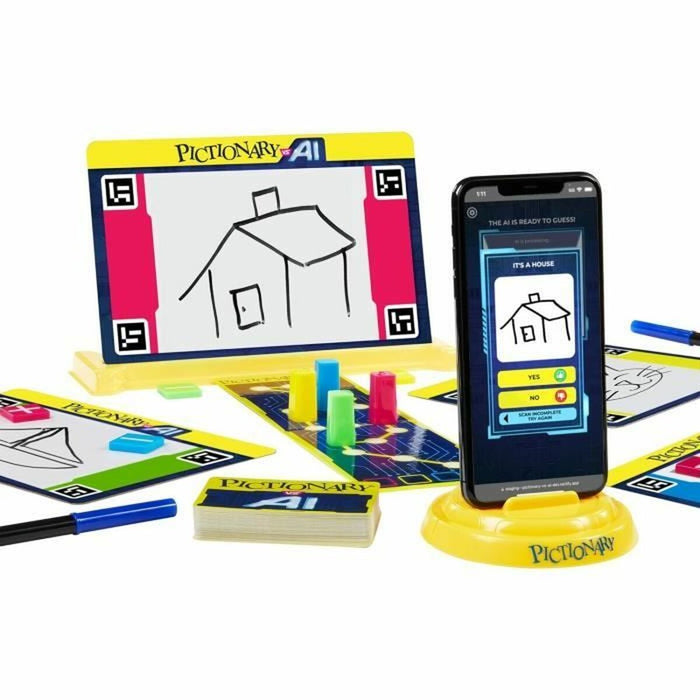 Joc de Masă Mattel PICTIONARY® VS IA Jeu familial Pictionary Vs Intelligence Artificielle (FR)