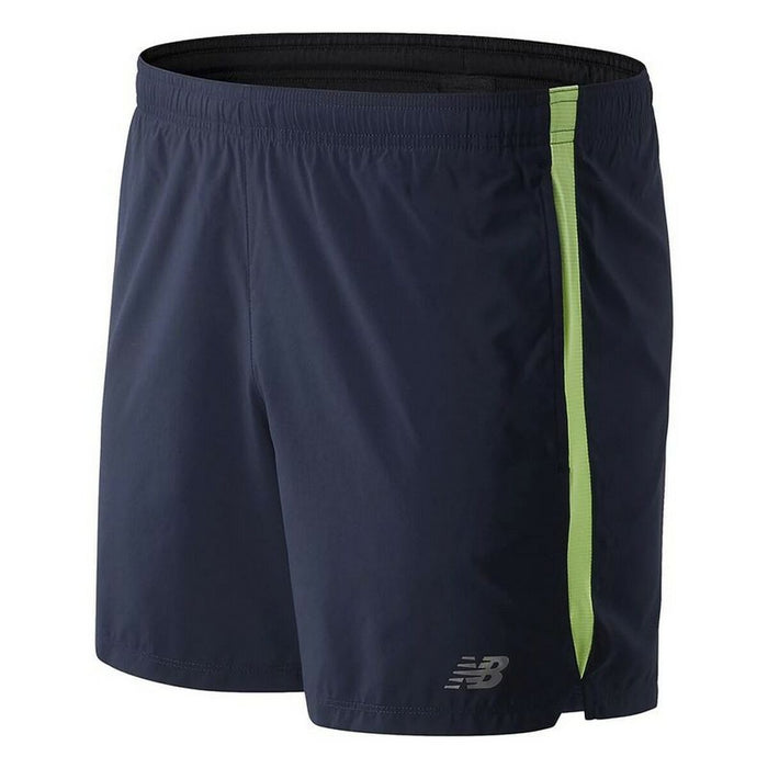 Pantaloni Scurți Sport pentru Bărbați New Balance Accelerate 5 In Albastru închis