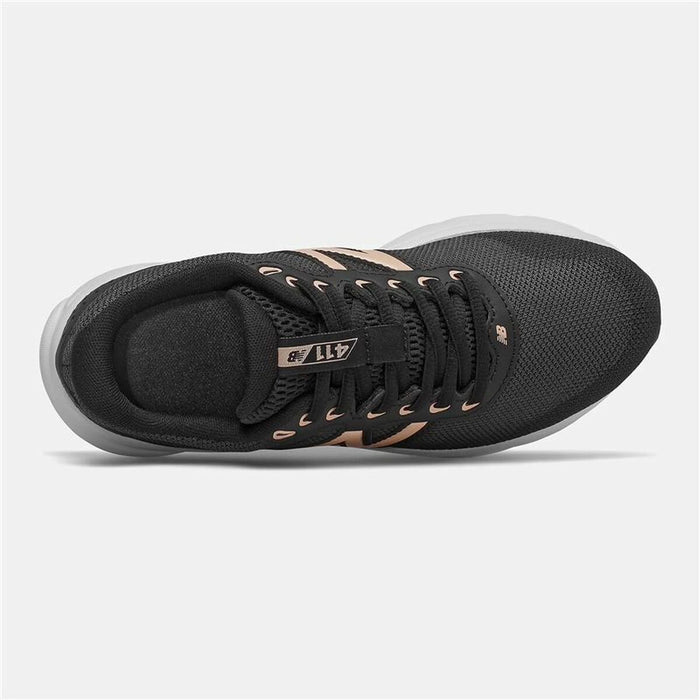 Încălțăminte de Running pentru Adulți New Balance 411 v2 Negru
