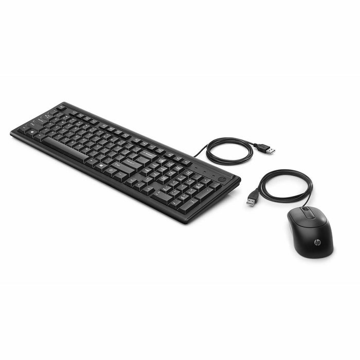 Tastatură și Mouse HP 6HD76AA Negru Qwerty Spaniolă