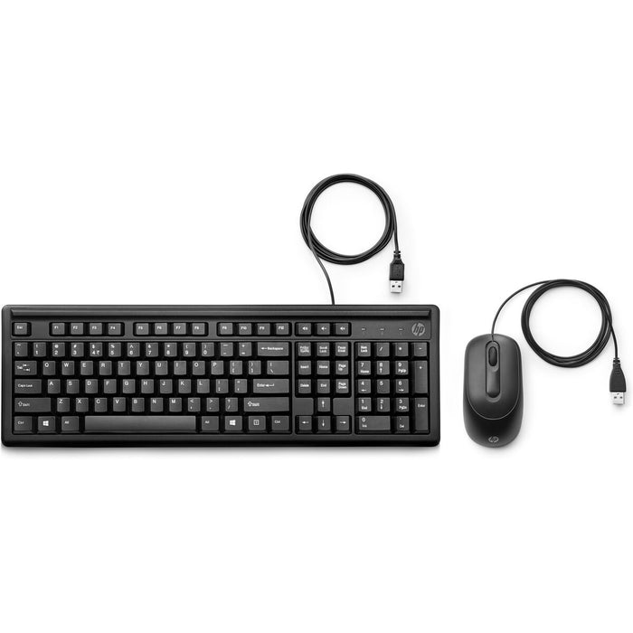 Tastatură și Mouse HP 6HD76AA Negru Qwerty Spaniolă