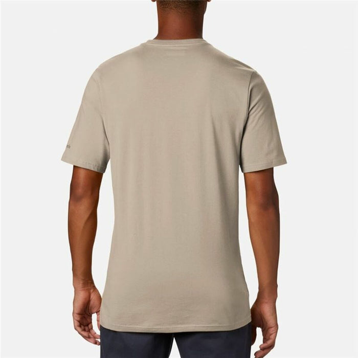 Tricou cu Mânecă Scurtă Bărbați Columbia Gri Bărbați