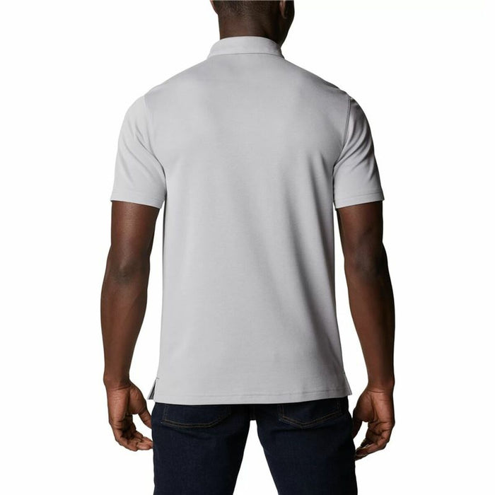Tricou Polo cu Mânecă Scurtă Bărbați Columbia Nelson Point™ Gri