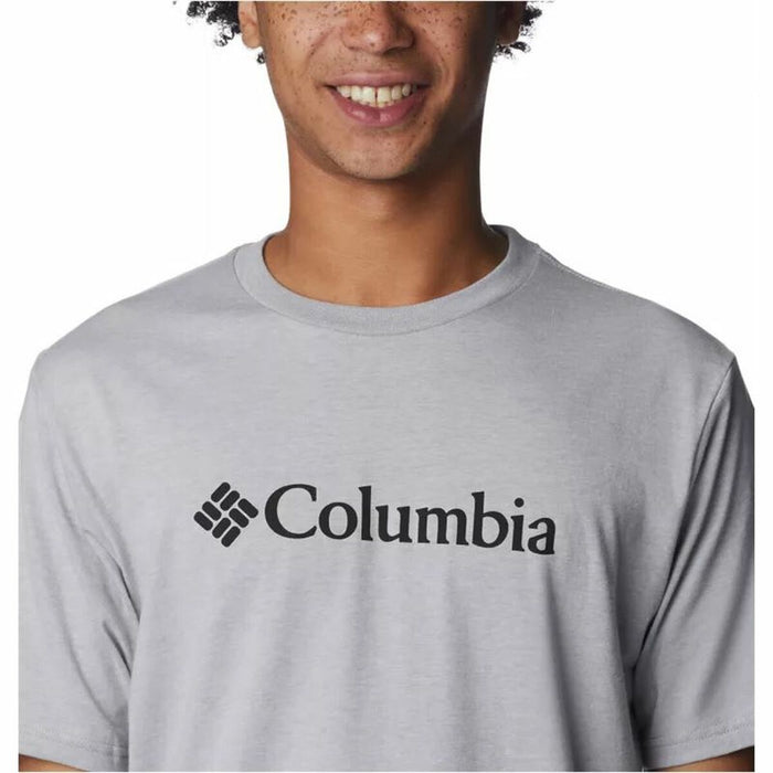 Tricou cu Mânecă Scurtă Bărbați Columbia CSC Basic Logo™ Gri