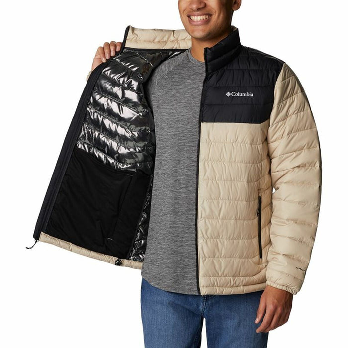 Jachetă Sport de Bărbați Columbia Powder Lite™ Maro Negru