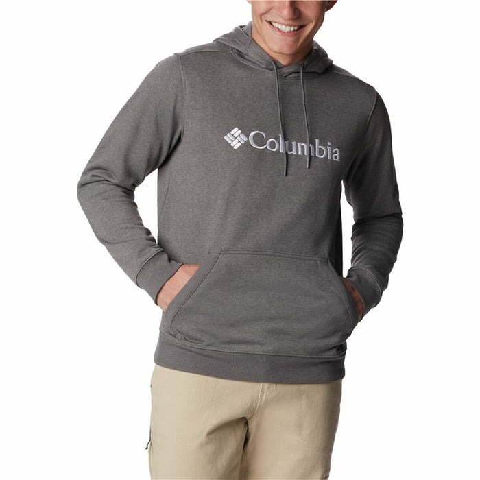 Hanorac cu Glugă Bărbați Columbia CSC Basic Logo Gri închis
