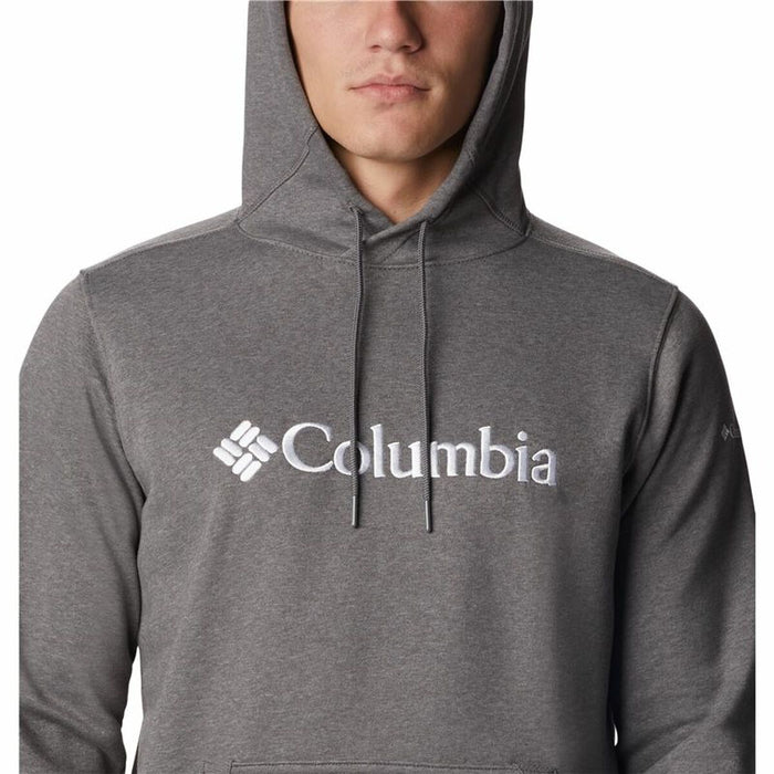 Hanorac cu Glugă Bărbați Columbia CSC Basic Logo Gri închis