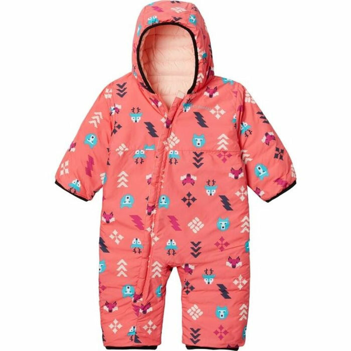 Salopetă pentru copii Columbia Powder Lite Reversible Coral