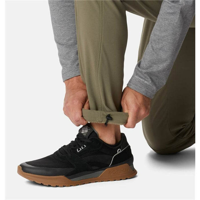 Pantaloni lungi de sport Columbia Triple Canyon Verde Bărbați