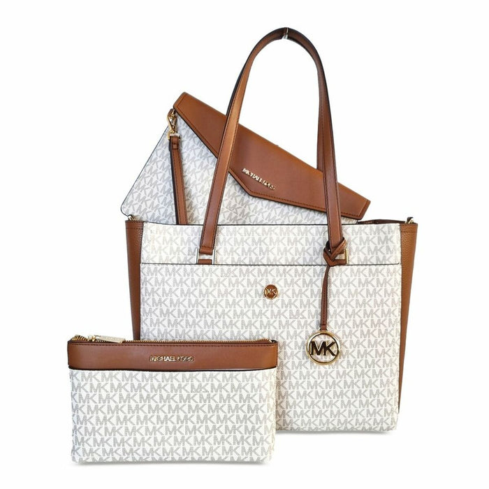 Geantă Damă Michael Kors 35T1G5MT7B-VANILLA 42 x 27 x 16 cm